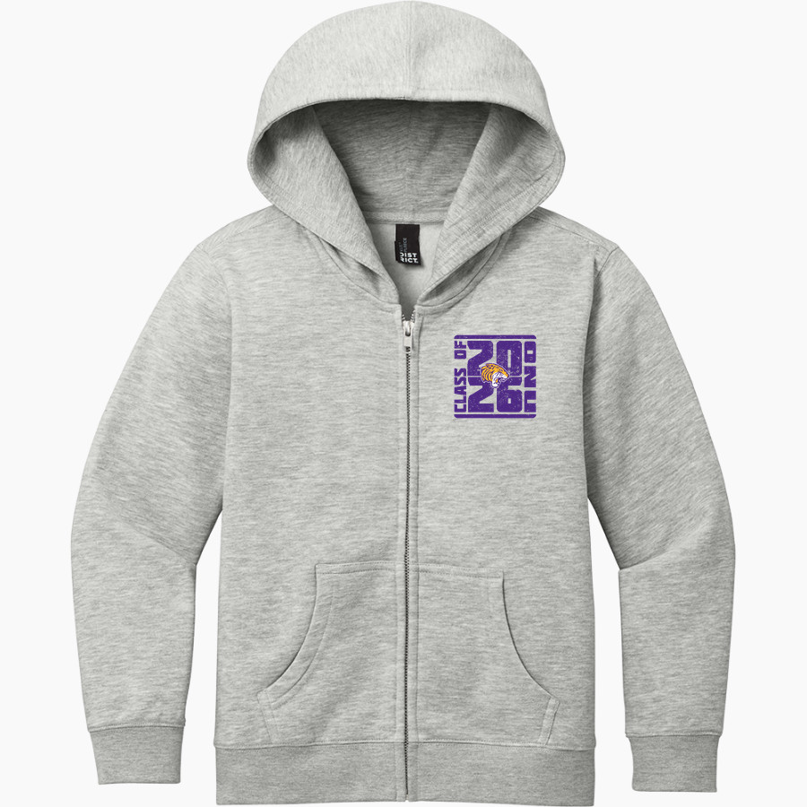 Olivet Nazarene Tigers <span class="pdp-name-mascot">Olivet Nazarene University Tigers</span> District Youth VIT Fleece Full-Zip Hoodie