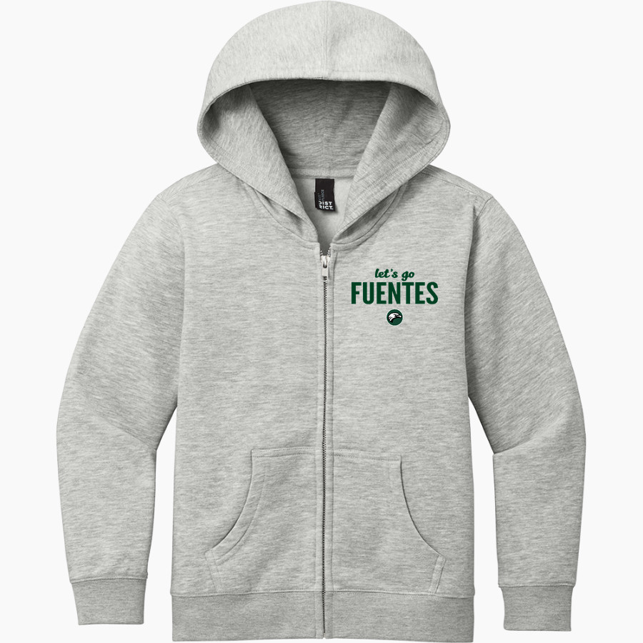 Fuentes Eagles District Youth VIT Fleece Full-Zip Hoodie