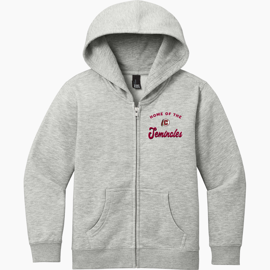Creekside Seminoles District Youth VIT Fleece Full-Zip Hoodie
