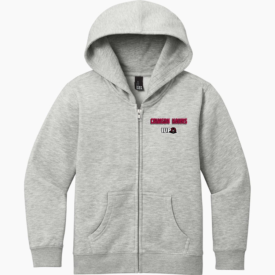 Indiana University of Pennsylvania <span class="pdp-name-mascot">Indiana University Of PA Hawks</span> District Youth VIT Fleece Full-Zip Hoodie