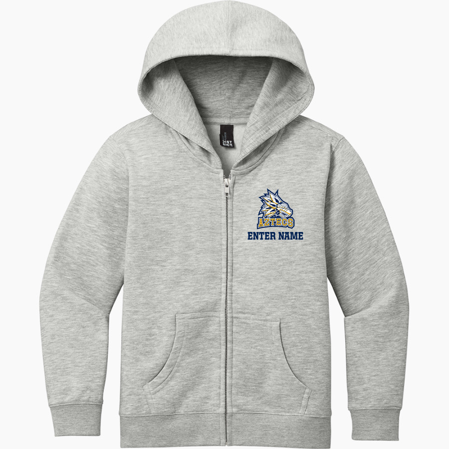 LA QUINTA HIGH SCHOOL AZTECS District Youth VIT Fleece Full-Zip Hoodie
