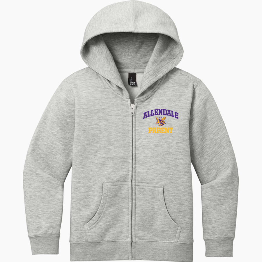 Allendale Yellowjackets <span class="pdp-name-mascot">Allendale Yellowjackets</span> District Youth VIT Fleece Full-Zip Hoodie