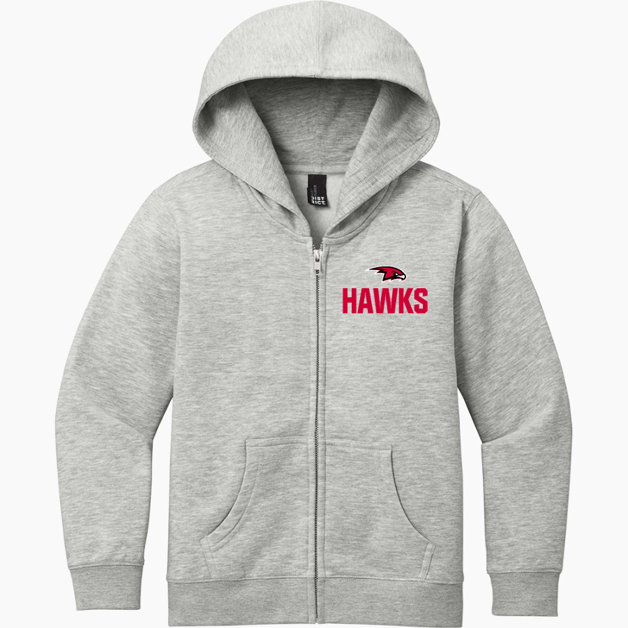 HOUSTON SENIOR HIGH SCHOOL HAWKS <span class="pdp-name-mascot">HOUSTON HAWKS</span> District Youth V.I.T. Fleece Full-Zip Hoodie