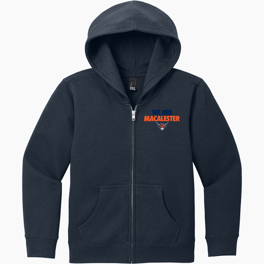 Macalester Scots <span class="pdp-name-mascot">Macalester Scots</span> District Youth VIT Fleece Full-Zip Hoodie