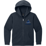 Chesapeake College Skipjacks <span class="pdp-name-mascot">Chesapeake Skipjacks</span> District Youth V.I.T. Fleece Full-Zip Hoodie Front Thumbnail