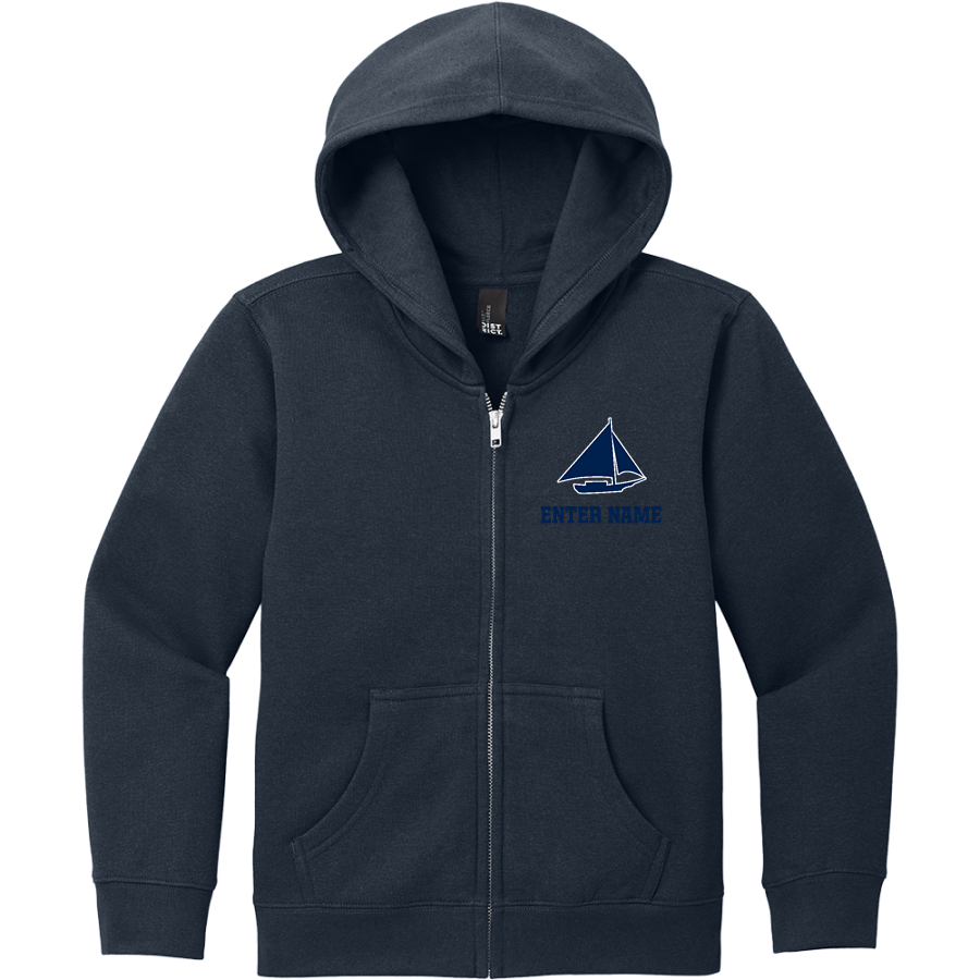 Chesapeake College Skipjacks <span class="pdp-name-mascot">Chesapeake Skipjacks</span> District Youth V.I.T. Fleece Full-Zip Hoodie