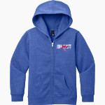 John Swett High School Online Apparel Store District Youth VIT Fleece Full-Zip Hoodie Front Thumbnail