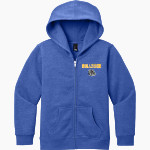 NORTH PLATTE HIGH SCHOOL BULLDOGS <span class="pdp-name-mascot">NORTH PLATTE BULLDOGS</span> District Youth VIT Fleece Full-Zip Hoodie Front Thumbnail
