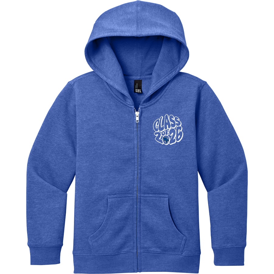 WHITE PLAINS HIGH SCHOOL WILDCATS <span class="pdp-name-mascot">WHITE PLAINS WILDCATS</span> District Youth V.I.T. Fleece Full-Zip Hoodie