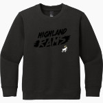 HIGHLAND HIGH SCHOOL RAMS <span class="pdp-name-mascot">HIGHLAND RAMS</span> District Youth V.I.T. Fleece Crewneck Sweatshirt Front Thumbnail