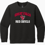 GREAT FALLS HIGH SCHOOL RED DEVILS District Youth V.I.T. Fleece Crewneck Sweatshirt Front Thumbnail