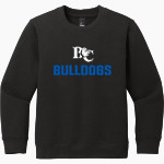 Barton College Official Store of the Bulldogs <span class="pdp-name-mascot">Barton Bulldogs</span> District Youth V.I.T. Fleece Crewneck Sweatshirt Front Thumbnail