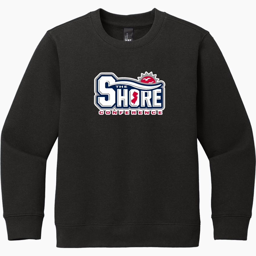 The Shore Conference Online Apparel Store <span class="pdp-name-mascot">The Shore Conference</span> District Youth V.I.T. Fleece Crewneck Sweatshirt