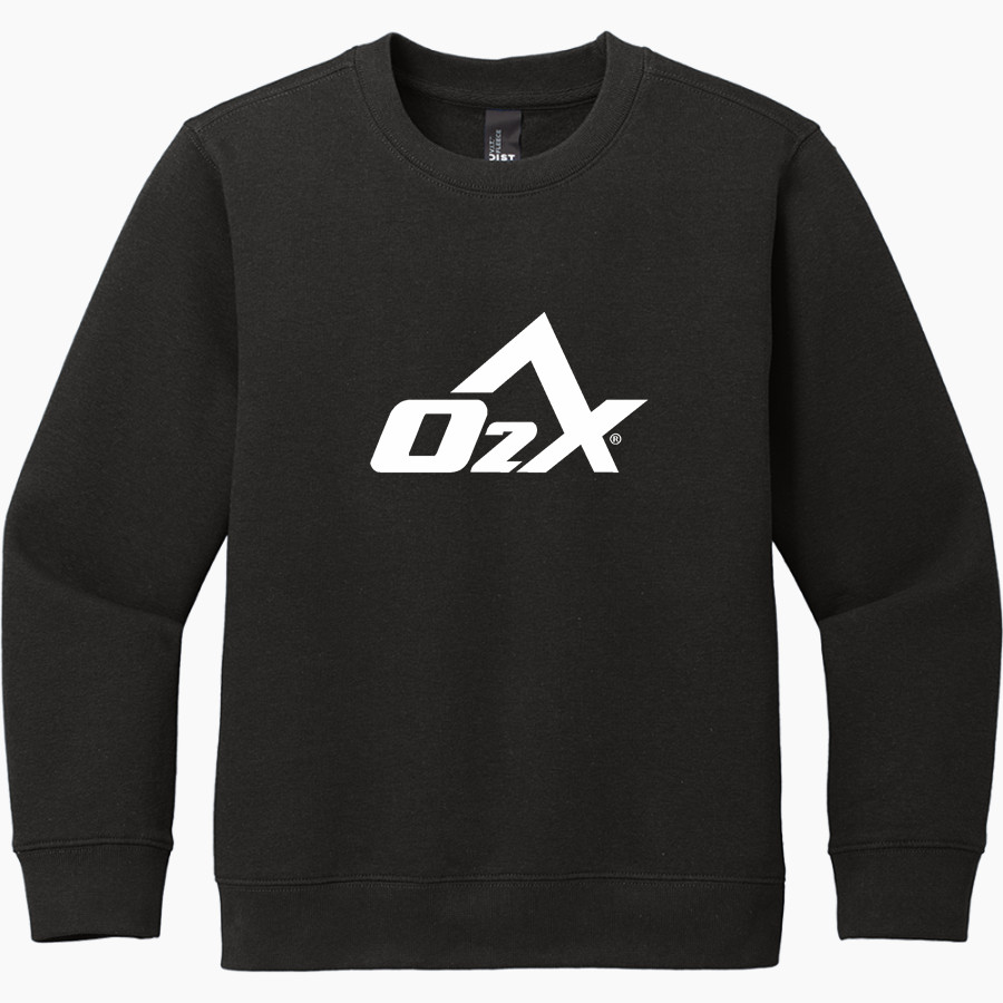 O2X Human Performance Human Performance <span class="pdp-name-mascot">O2X Human Performance</span> District Youth V.I.T. Fleece Crewneck Sweatshirt