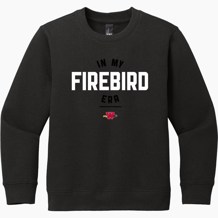 Wisconsin School For The Deaf Firebirds <span class="pdp-name-mascot">Wisconsin School For The Deaf Firebirds</span> District Youth V.I.T. Fleece Crewneck Sweatshirt