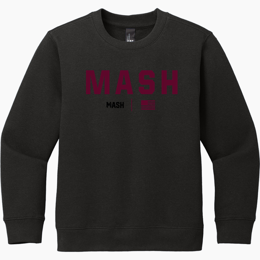 Mash Athletics <span class="pdp-name-mascot">Minnesota Mash Baseball Club</span> District Youth V.I.T. Fleece Crewneck Sweatshirt