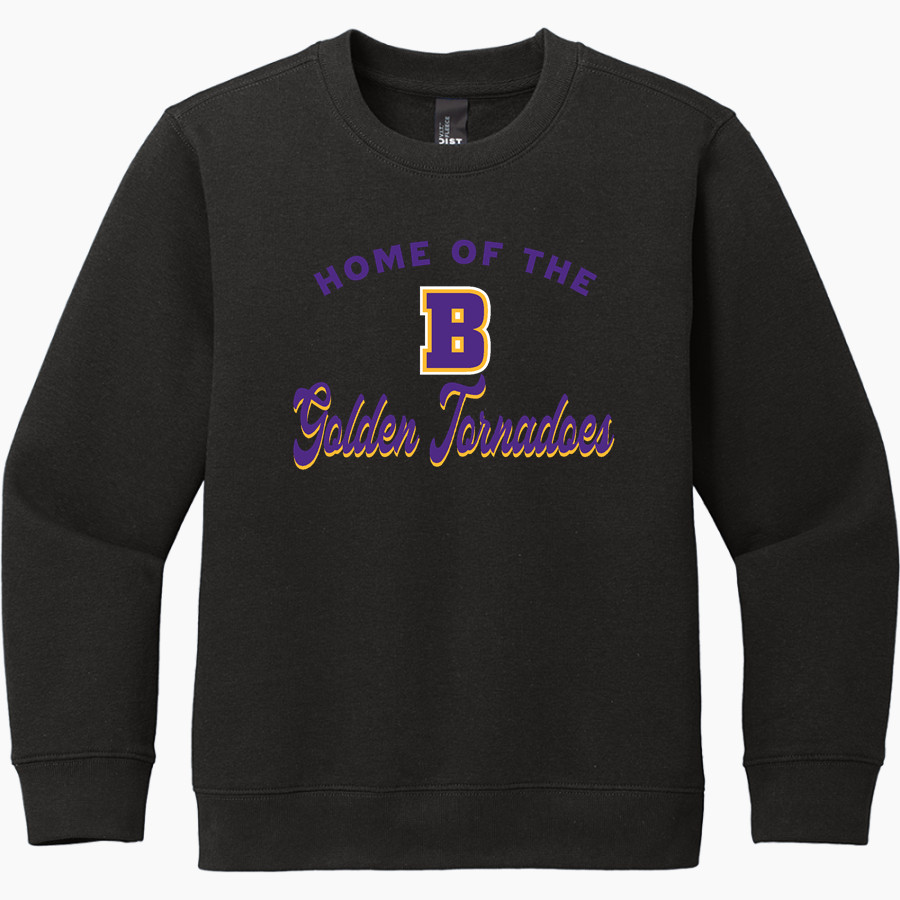 BALL HIGH SCHOOL GOLDEN TORNADOES <span class="pdp-name-mascot">BALL GOLDEN TORNADOES</span> District Youth V.I.T. Fleece Crewneck Sweatshirt