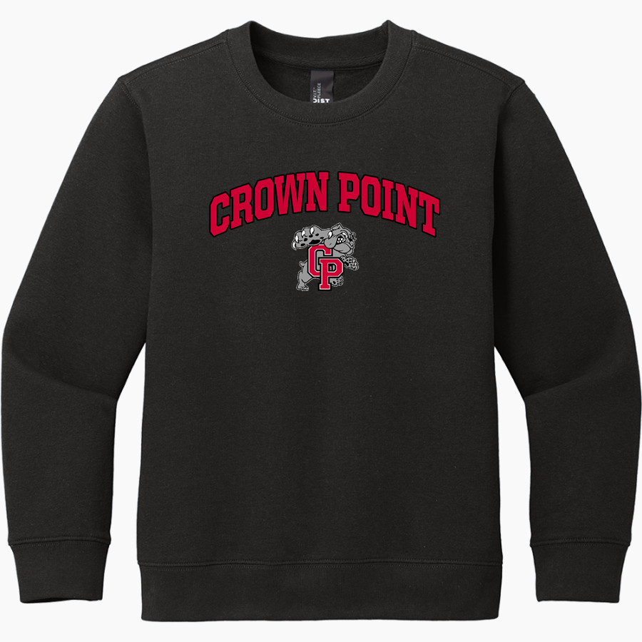 Crown Point Bulldogs District Youth V.I.T. Fleece Crewneck Sweatshirt