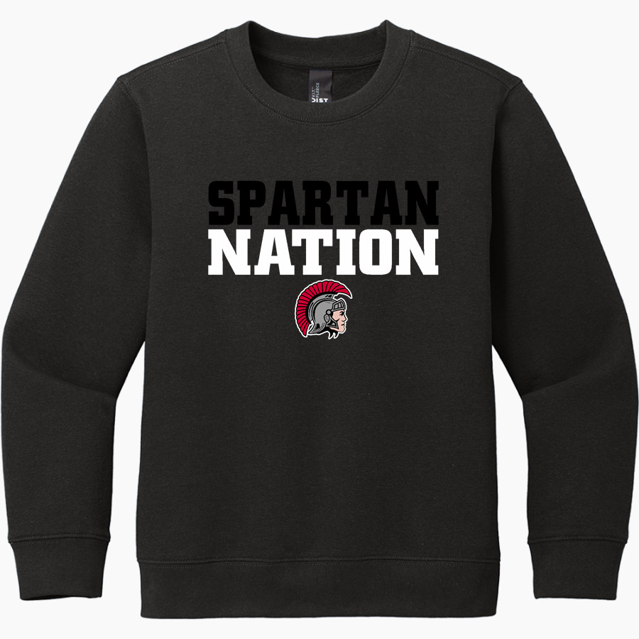SOMERSET HIGH SCHOOL SPARTANS <span class="pdp-name-mascot">SOMERSET SPARTANS</span> District Youth V.I.T. Fleece Crewneck Sweatshirt