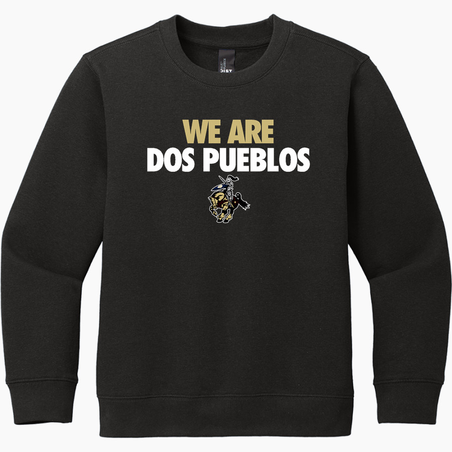 DOS PUEBLOS HIGH SCHOOL CHARGERS <span class="pdp-name-mascot">DOS PUEBLOS CHARGERS</span> District Youth V.I.T. Fleece Crewneck Sweatshirt