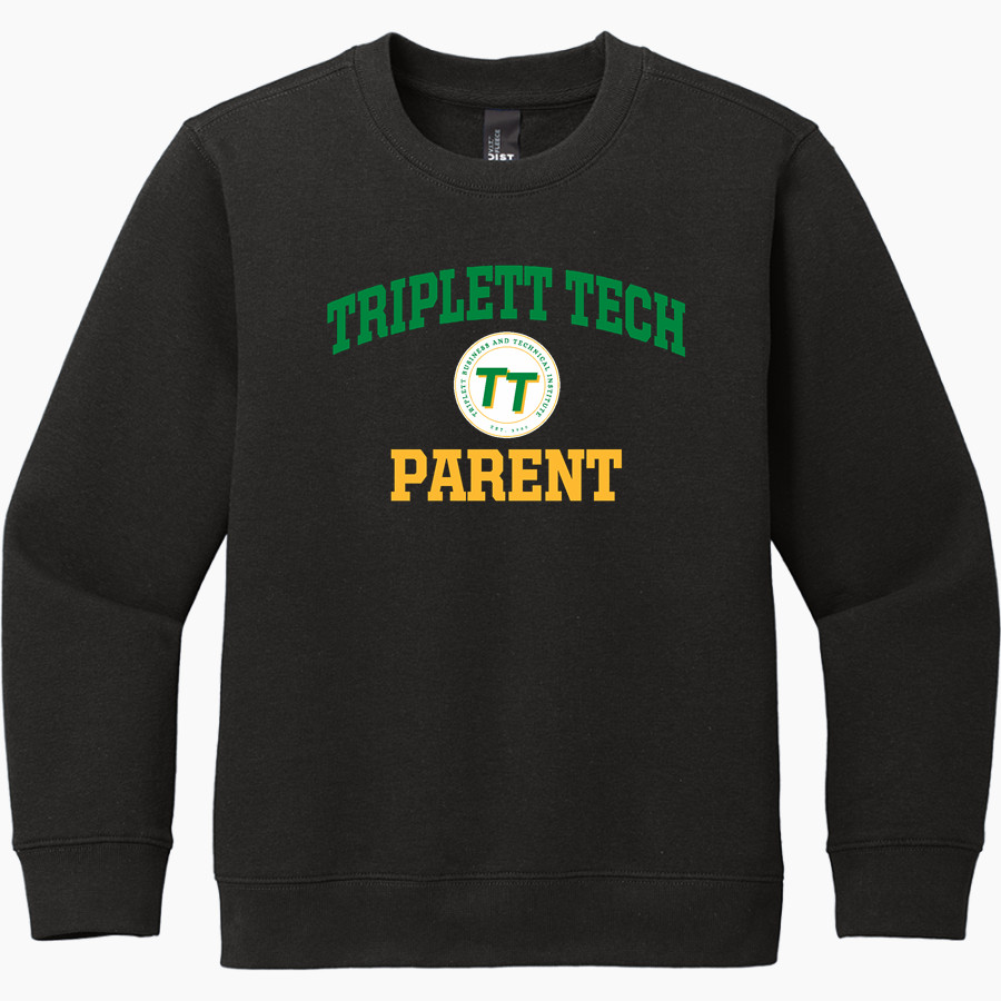 Triplett Tech District Youth V.I.T. Fleece Crewneck Sweatshirt