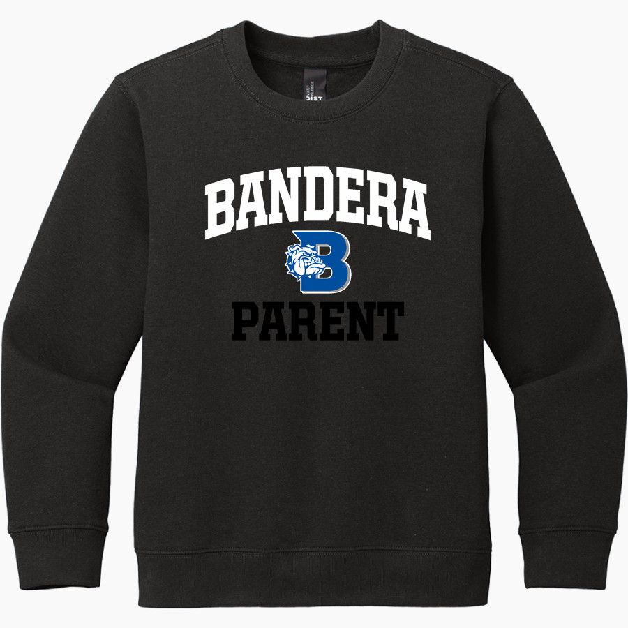 BANDERA HIGH SCHOOL BULLDOGS District Youth V.I.T. Fleece Crewneck Sweatshirt