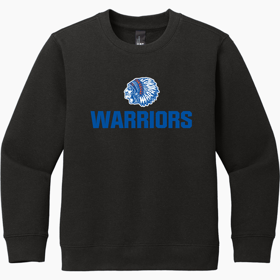 Whiteland Warriors <span class="pdp-name-mascot">Whiteland Warriors</span> District Youth V.I.T. Fleece Crewneck Sweatshirt