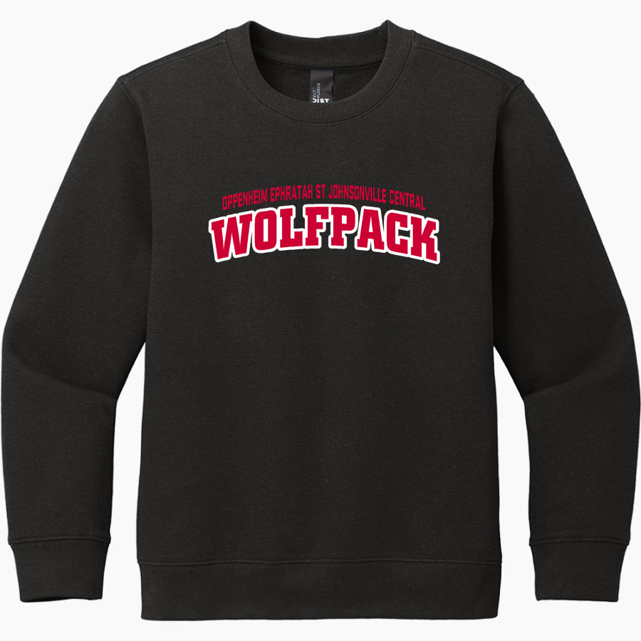 Oppenheim Ephratah St Johnsonville Central Wolfpack <span class="pdp-name-mascot">Oppenheim Ephratah St Johnsonville Central Wolfpack</span> District Youth V.I.T. Fleece Crewneck Sweatshirt