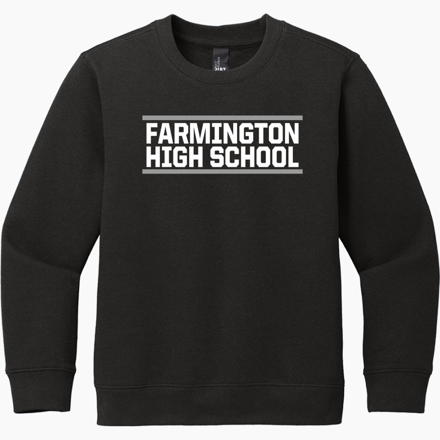 Farmington High School River Hawks District Youth V.I.T. Fleece Crewneck Sweatshirt
