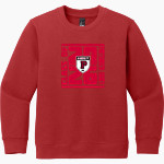 PORTSMOUTH ABBEY SCHOOL RAVENS <span class="pdp-name-mascot">PORTSMOUTH ABBEY RAVENS</span> District Youth V.I.T. Fleece Crewneck Sweatshirt Front Thumbnail
