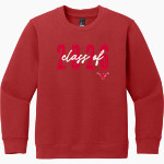 DOVER HIGH SCHOOL LONGHORNS District Youth V.I.T. Fleece Crewneck Sweatshirt Front Thumbnail