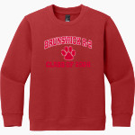 BRUNSWICK R-2 HIGH SCHOOL WILDCATS District Youth V.I.T. Fleece Crewneck Sweatshirt Front Thumbnail