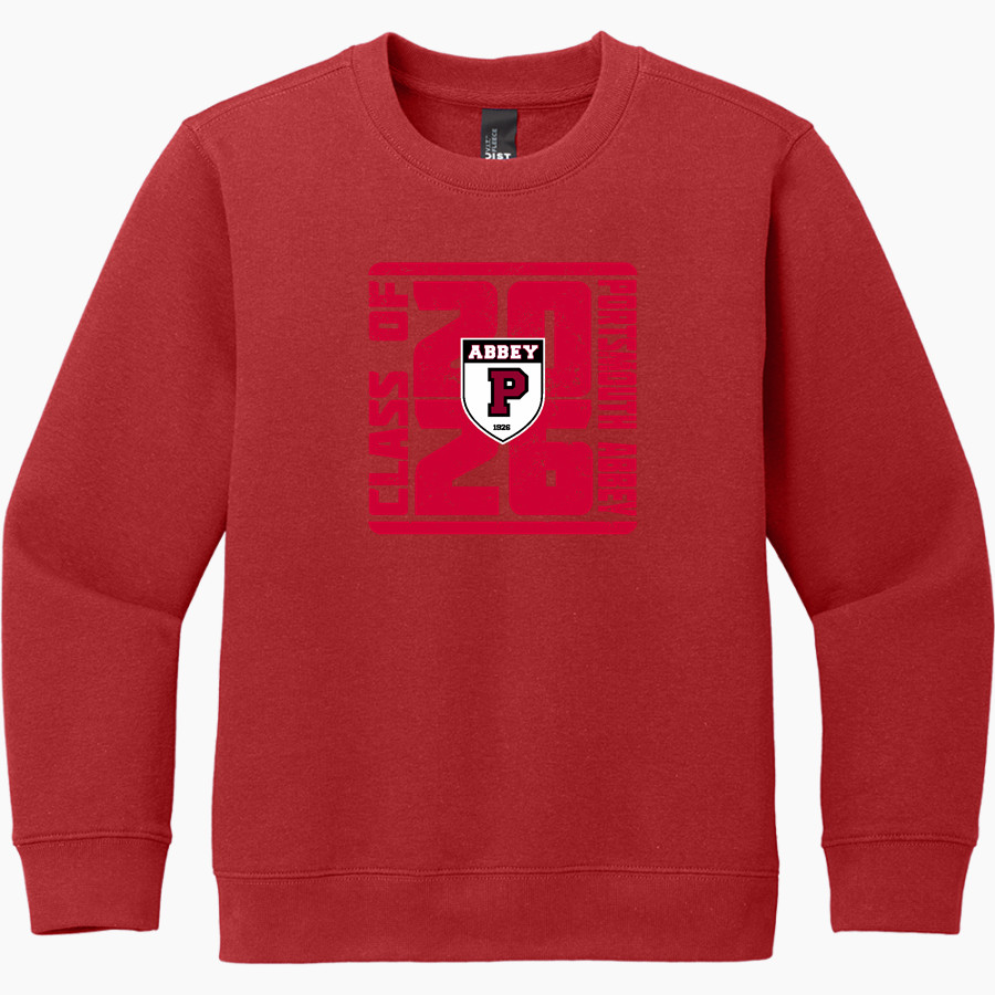 PORTSMOUTH ABBEY SCHOOL RAVENS <span class="pdp-name-mascot">PORTSMOUTH ABBEY RAVENS</span> District Youth V.I.T. Fleece Crewneck Sweatshirt