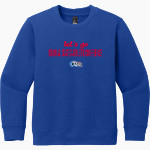 Colonial States Athletic Conference Eagle District Youth V.I.T. Fleece Crewneck Sweatshirt Front Thumbnail