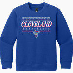 Cleveland Blue Raiders District Youth V.I.T. Fleece Crewneck Sweatshirt Front Thumbnail