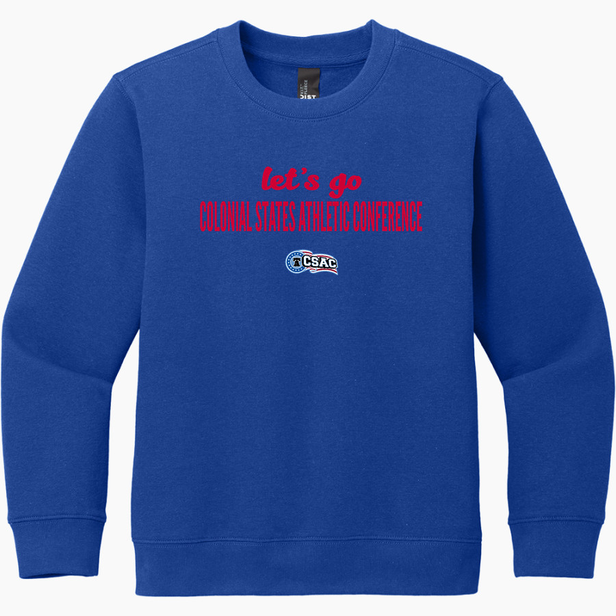 Colonial States Athletic Conference Eagle District Youth V.I.T. Fleece Crewneck Sweatshirt