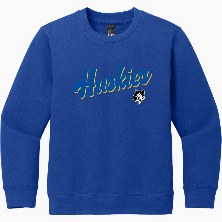 HOGARTH KINGEEKUK HIGH SCHOOL HUSKIES <span class="pdp-name-mascot">HOGARTH KINGEEKUK HUSKIES</span> District Youth V.I.T. Fleece Crewneck Sweatshirt