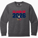 Oswalt Eagles District Youth V.I.T. Fleece Crewneck Sweatshirt Front Thumbnail