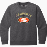 Shroder Jaguars <span class="pdp-name-mascot">Shroder Jaguars</span> District Youth V.I.T. Fleece Crewneck Sweatshirt Front Thumbnail