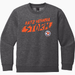 Katz Yeshiva Storm District Youth V.I.T. Fleece Crewneck Sweatshirt Front Thumbnail