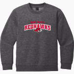Benedictine University Mesa Redhawks District Youth V.I.T. Fleece Crewneck Sweatshirt Front Thumbnail