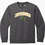 Head-Royce Jayhawks District Youth V.I.T. Fleece Crewneck Sweatshirt Front Thumbnail