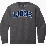 Calvary Lions District Youth V.I.T. Fleece Crewneck Sweatshirt Front Thumbnail