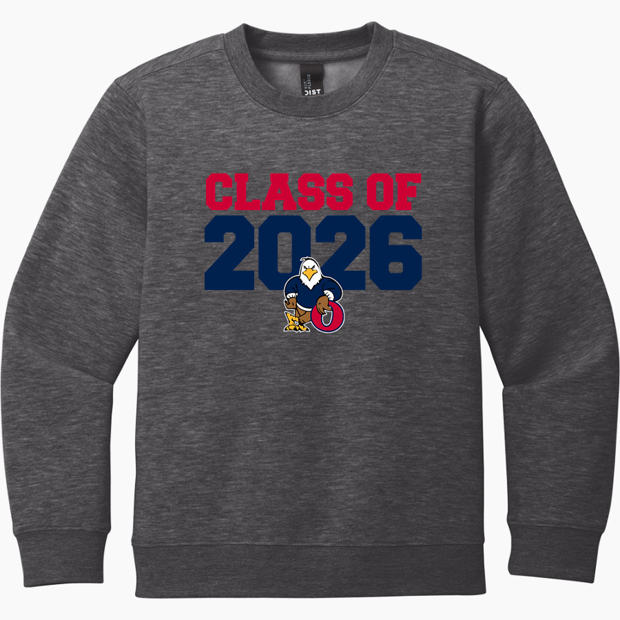 Oswalt Eagles District Youth V.I.T. Fleece Crewneck Sweatshirt