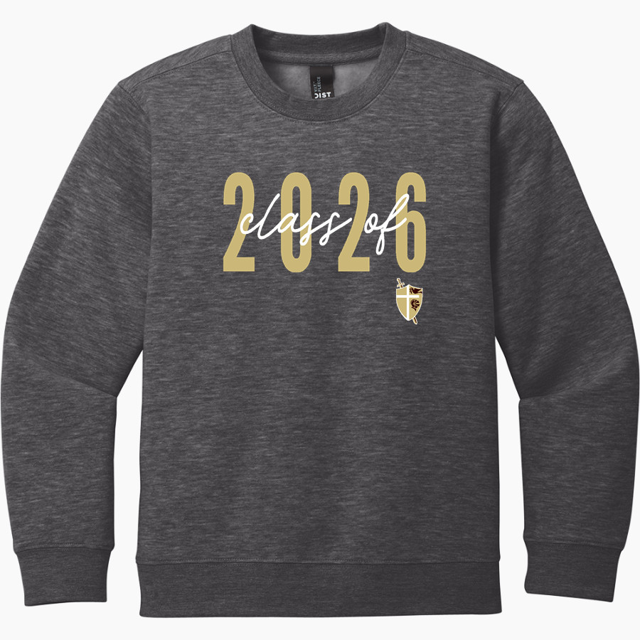 St. FRANCIS HIGH SCHOOL GOLDEN KNIGHTS <span class="pdp-name-mascot">SAINT FRANCIS GOLDEN KNIGHTS</span> District Youth V.I.T. Fleece Crewneck Sweatshirt