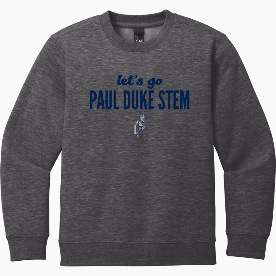 Paul Duke STEM Trailblazers <span class="pdp-name-mascot">Paul Duke High School Trailblazers</span> District Youth V.I.T. Fleece Crewneck Sweatshirt