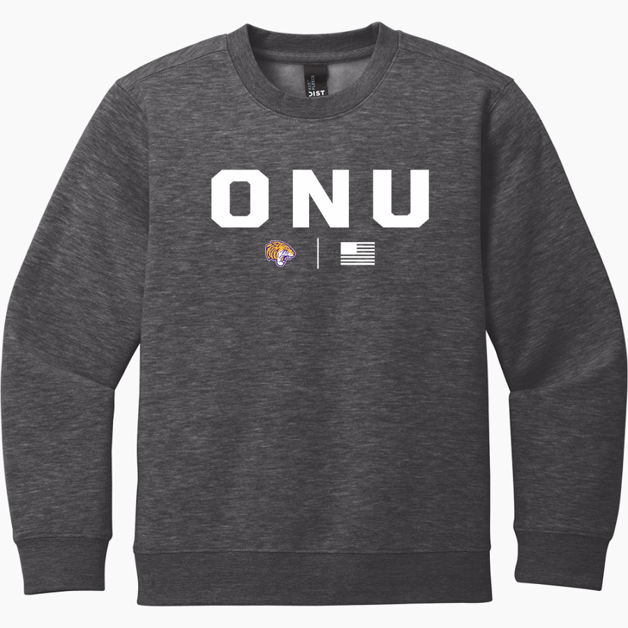 Olivet Nazarene Tigers <span class="pdp-name-mascot">Olivet Nazarene University Tigers</span> District Youth V.I.T. Fleece Crewneck Sweatshirt
