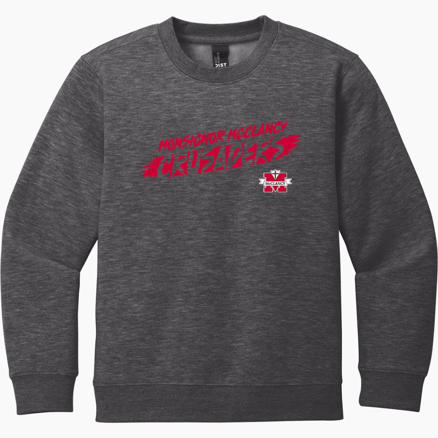 Monsignor McClancy Crusaders District Youth V.I.T. Fleece Crewneck Sweatshirt