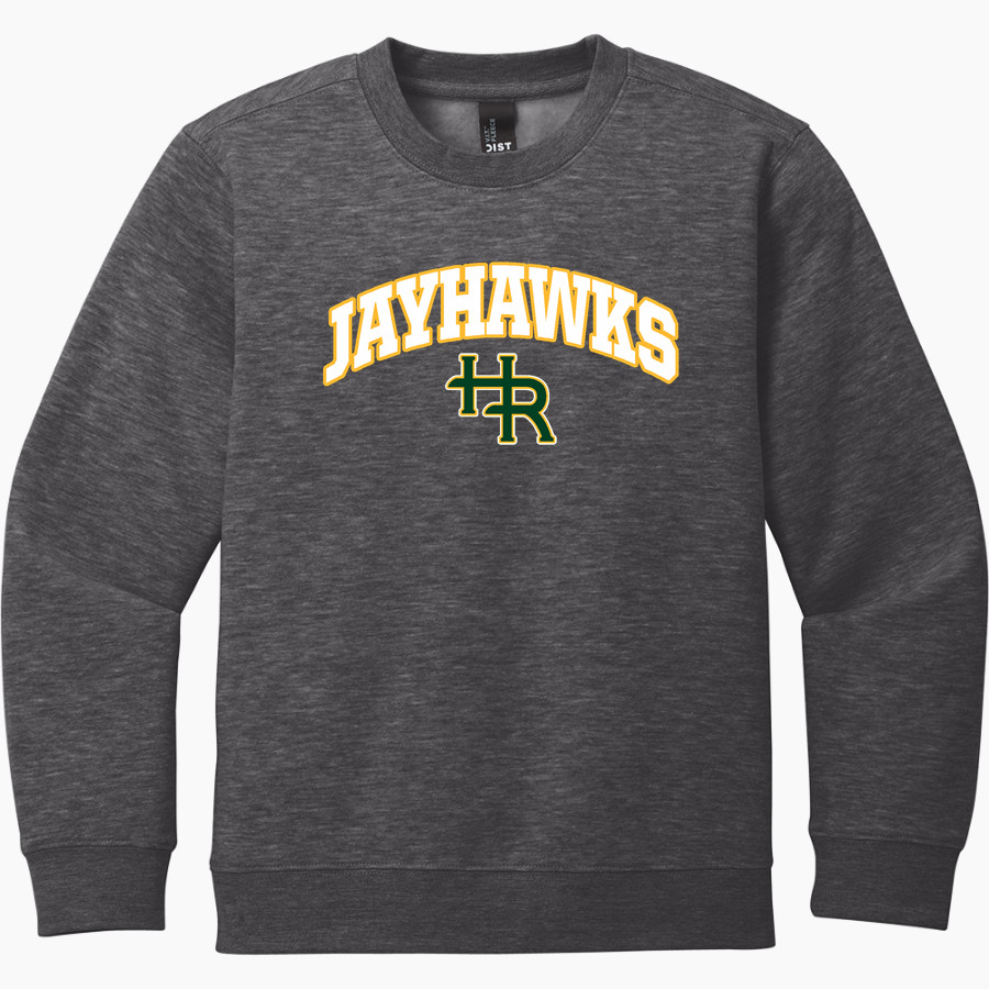Head-Royce Jayhawks District Youth V.I.T. Fleece Crewneck Sweatshirt