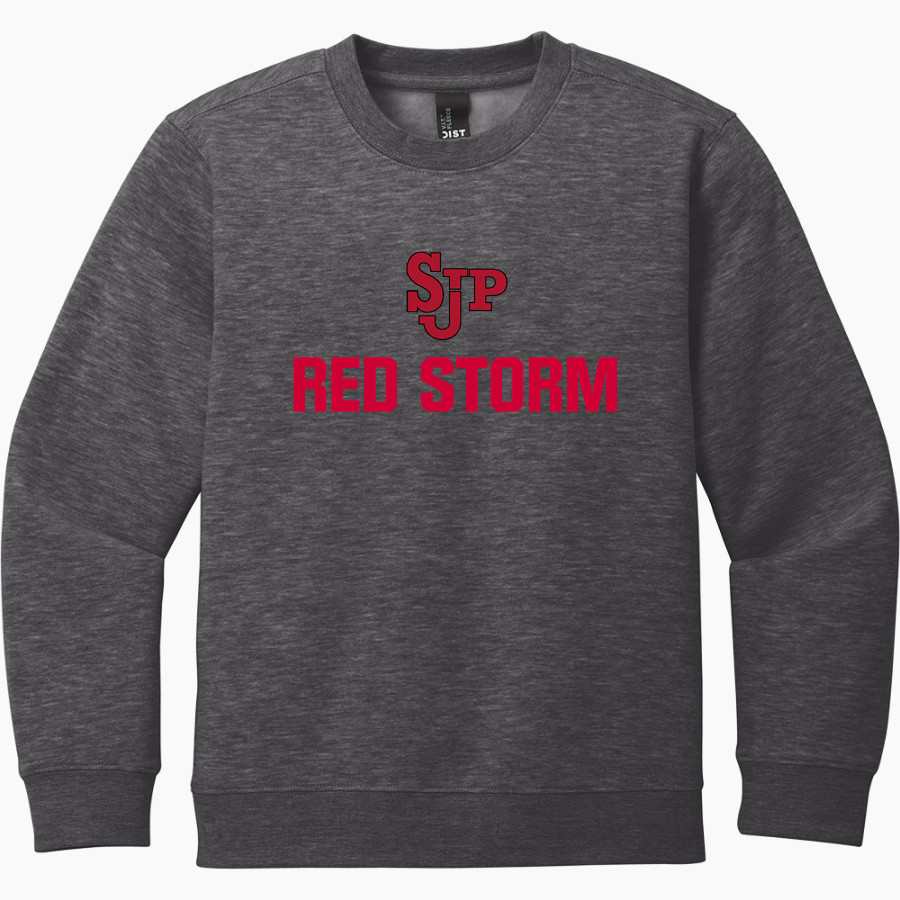 St. John's Prep Red Storm District Youth V.I.T. Fleece Crewneck Sweatshirt